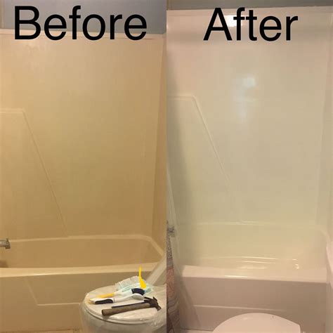 The secret to a stunning bathroom renovation: a magic tub and tile refinishing kit